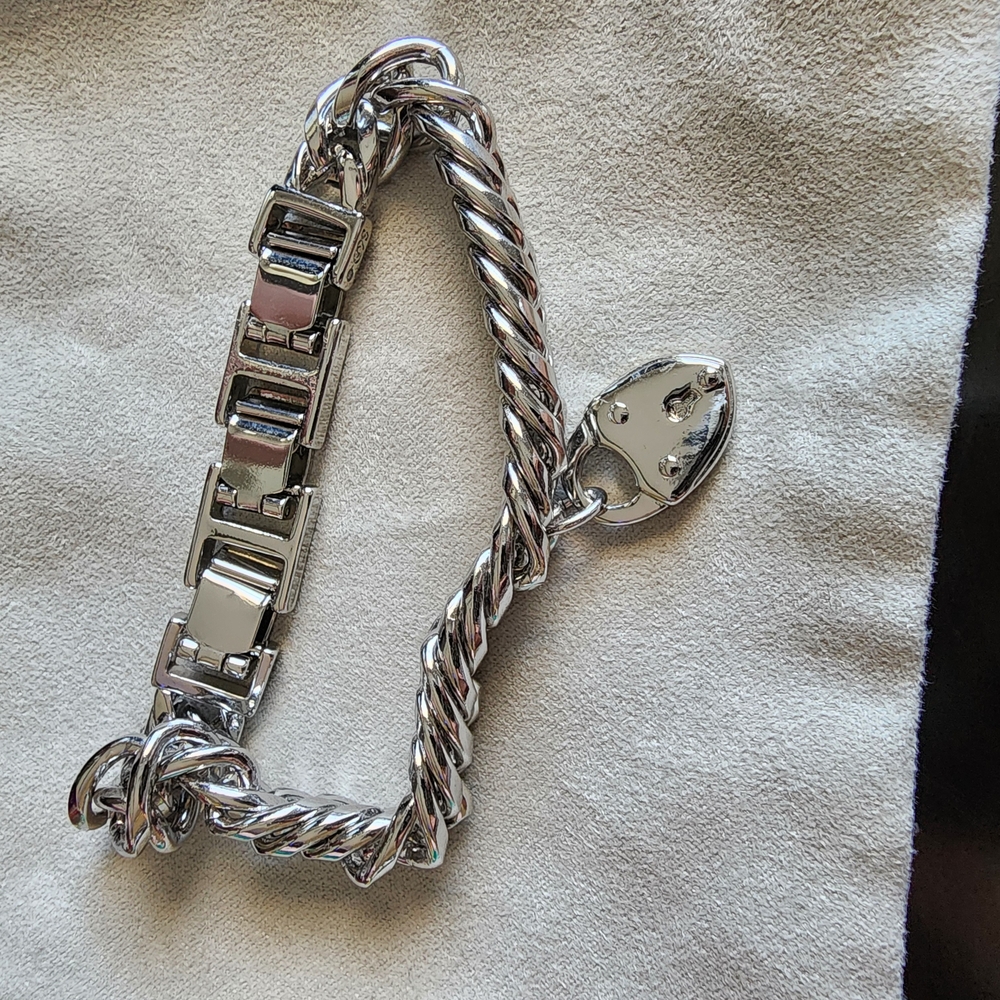 Stella & Dot Silver Dual-Style Bracelet